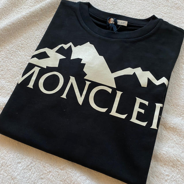 【新品】MONCLER モンクレール ロゴ Tシャツ ブラック 14Yトップス