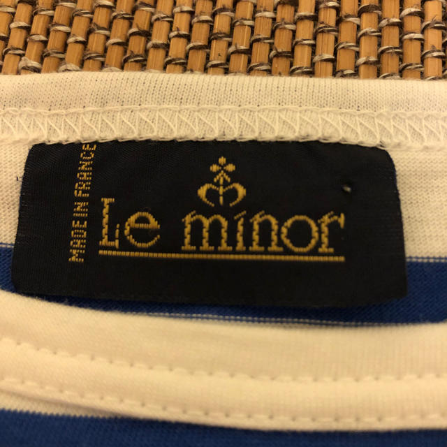 Le Minor(ルミノア)のノンくん様専用　ルミノア　Le minor ボーダー レディースのトップス(カットソー(半袖/袖なし))の商品写真