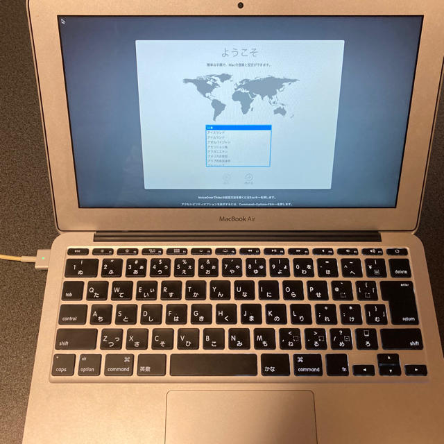 Mac (Apple)(マック)のMacBook Air Early 2015 11インチ メモリ8GB スマホ/家電/カメラのPC/タブレット(ノートPC)の商品写真
