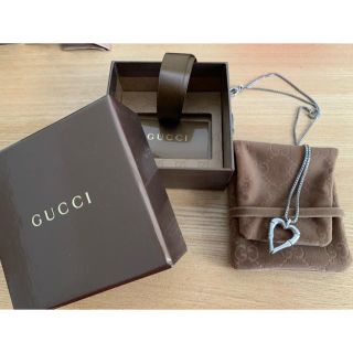 グッチ(Gucci)のOrange様専用　GUCCI バンブーハートネックレス　リングセット(ネックレス)