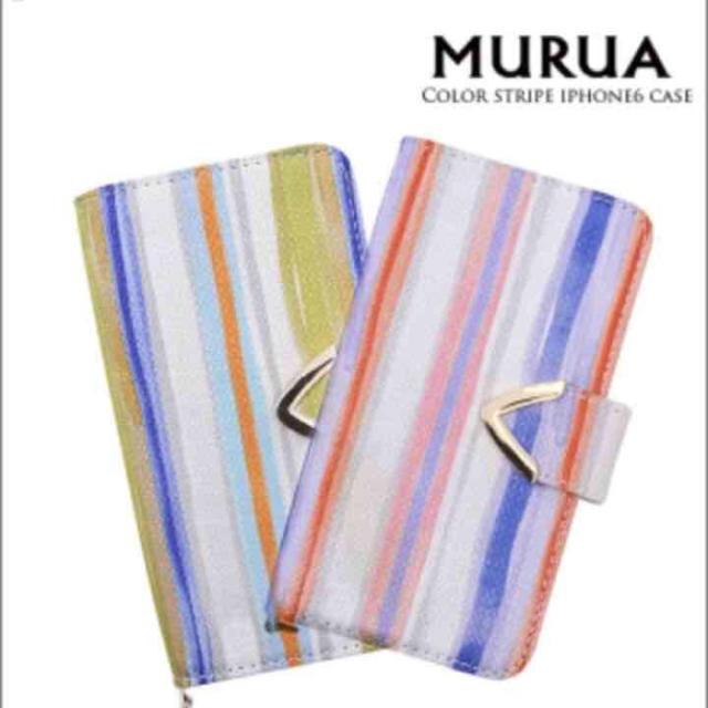 MURUA(ムルーア)の新品 MURUA iPhone6 6s スマホ/家電/カメラのスマホアクセサリー(iPhoneケース)の商品写真