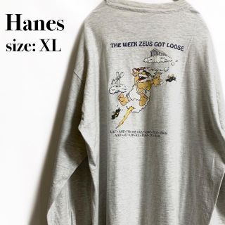 ヘインズ(Hanes)のHanes BEEFY ヘインズ 1996 ゼウス zeus god 雲 雷(Tシャツ/カットソー(七分/長袖))