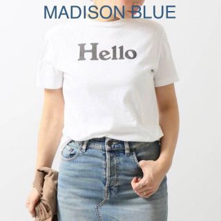 マディソンブルー(MADISONBLUE)の【MADISON BLUE 】HELLO SHORT SLEEVE TEE/01(Tシャツ(半袖/袖なし))