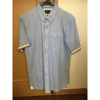 メイルアンドコー(MALE&Co.)のMALE&CO メイルアンドコー半袖シャツ 水色(シャツ)