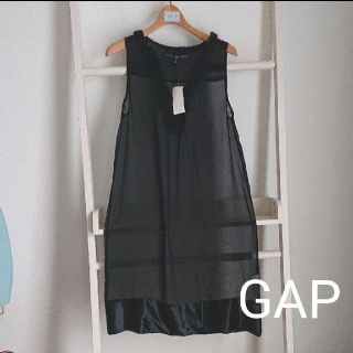 ギャップ(GAP)のGAP インナー付きワンピース ドレス Sサイズ(ひざ丈ワンピース)