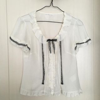 ウィルセレクション(WILLSELECTION)のウィルセレクション★白ブラウス(シャツ/ブラウス(半袖/袖なし))