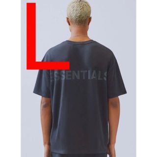 フィアオブゴッド(FEAR OF GOD)のFOG ESSENTIALS ビッグロゴ　Tシャツ　Lサイズ(Tシャツ/カットソー(半袖/袖なし))