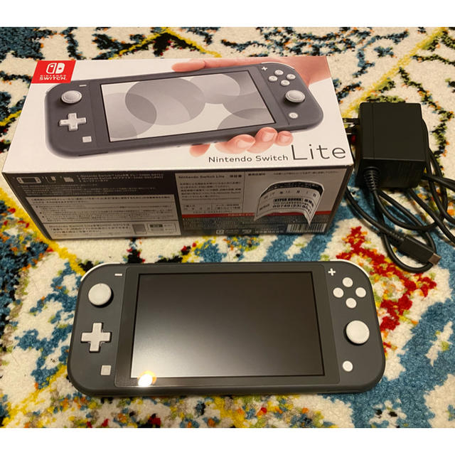 人気色！NintendoSwitchriteグレー（＋4000円あつもり付き）