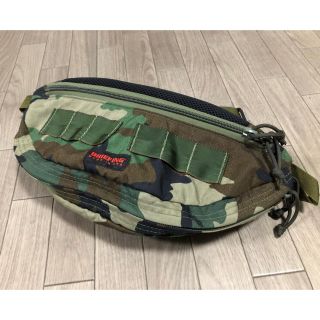 ブリーフィング(BRIEFING)のBRIEFING ブリーフィング ボディバッグ CAMO US製 極美品(ボディーバッグ)