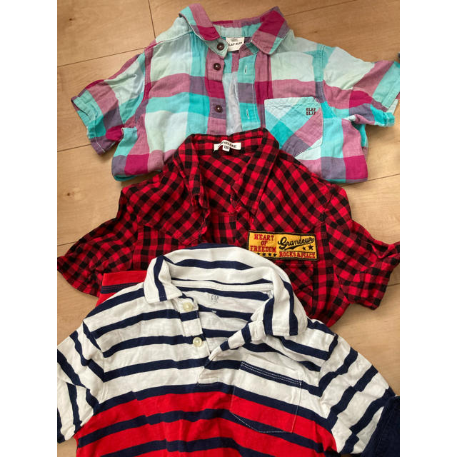 GAP(ギャップ)の男児子供服130まとめ売り キッズ/ベビー/マタニティのキッズ服男の子用(90cm~)(Tシャツ/カットソー)の商品写真