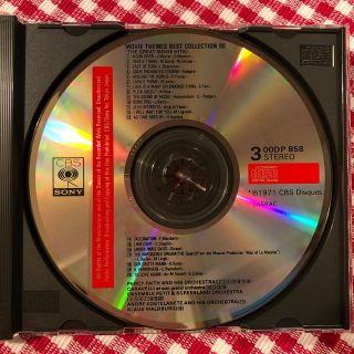 ソニー(SONY)のMOVIE THEMES BEST COLLECTION 80 映画音楽CD(映画音楽)