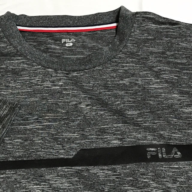 FILA(フィラ)のFILA Tシャツ　6L  薄い生地　USED  メンズのトップス(Tシャツ/カットソー(半袖/袖なし))の商品写真