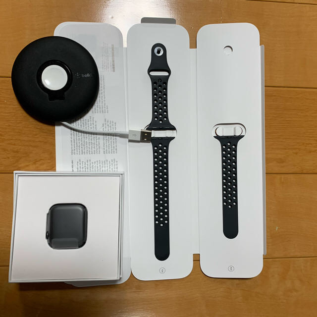 Apple Watch(アップルウォッチ)の専用 AppleWatch Series4 NIKE CELLULAR 44mm メンズの時計(腕時計(デジタル))の商品写真