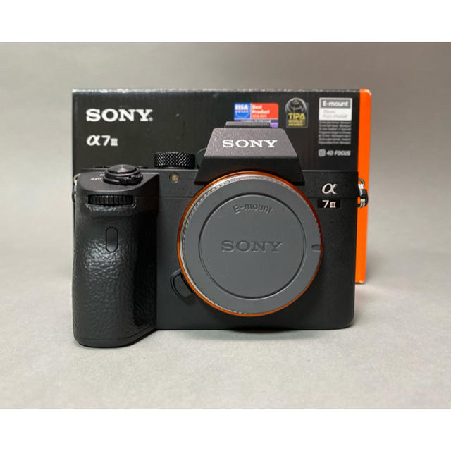 【値下げ】sony α7III ボディ単体 美品　a7Ⅲ ILCE-7M3ミラーレス一眼