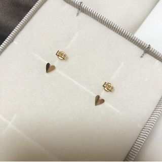 エテ(ete)のete ハート　ピアス　ゴールド(ピアス)