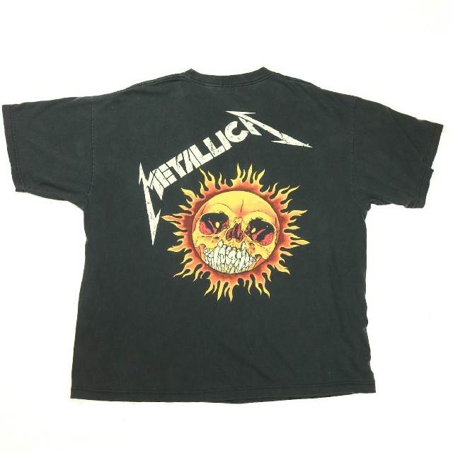 90's metallica pushead メタリカ パスヘッド TシャツFEAROFGODの90