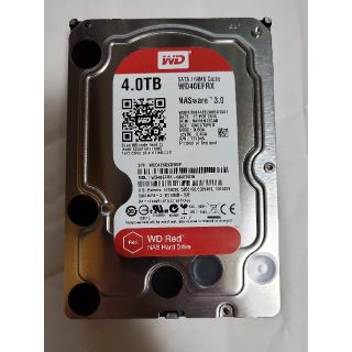中古 WD40EFRX 4TB(PCパーツ)