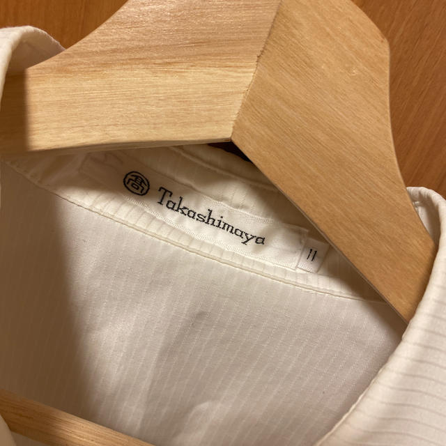 髙島屋(タカシマヤ)の白シャツ　タカシマヤ レディースのトップス(シャツ/ブラウス(長袖/七分))の商品写真