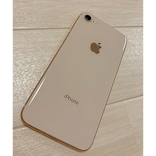 アイフォーン(iPhone)のiphone8ゴールド 256GB SIMフリー(スマートフォン本体)