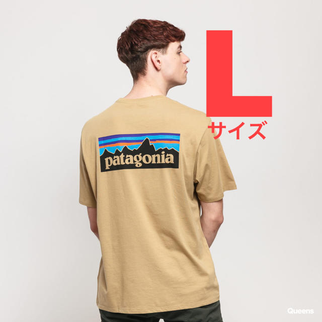 Lサイズ【新品】patagonia メンズ・P-6ロゴ・オーガニック・Tシャツ