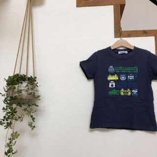 ファミリア(familiar)のファミリア  電車柄　Tシャツ(Tシャツ/カットソー)