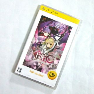 プレイステーションポータブル(PlayStation Portable)の【お得品・新品未開封】 フェイト/エクストラ CCC PSP the Best(携帯用ゲームソフト)