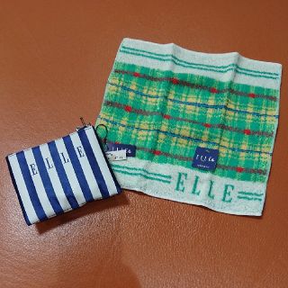 エル(ELLE)のELLEポーチ＆タオルハンカチ(ハンカチ)