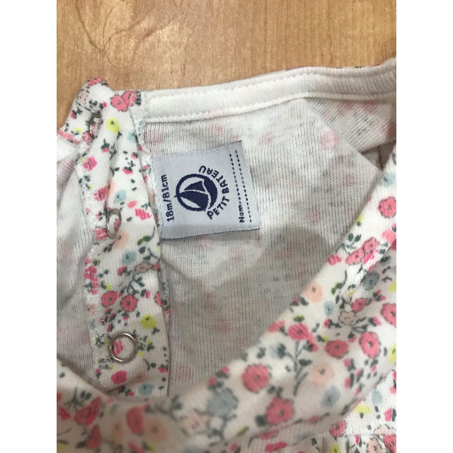 PETIT BATEAU(プチバトー)の【misakikura様専用】プチバトー　ワンピース チュニック　18m キッズ/ベビー/マタニティのベビー服(~85cm)(ワンピース)の商品写真