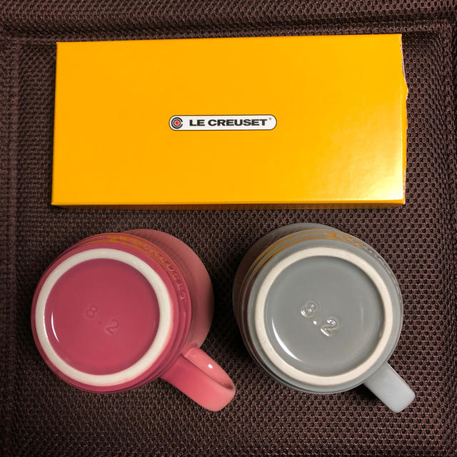 LE CREUSET(ルクルーゼ)のルクルーゼ　ペアマグカップ インテリア/住まい/日用品のキッチン/食器(食器)の商品写真