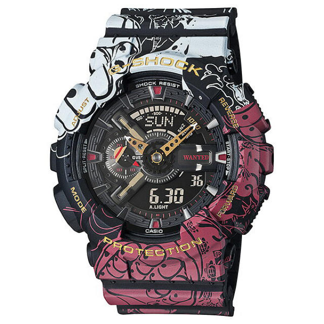 おすすめ】 G-SHOCK - ONEPIECEコラボ GA-110JOP-1A4JR G-SHOCK 腕時計