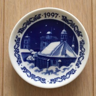 ロイヤルコペンハーゲン(ROYAL COPENHAGEN)のロイヤルコペンハーゲン　ミニイヤープレート　1997年(置物)