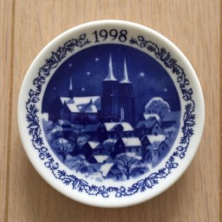 ロイヤルコペンハーゲン(ROYAL COPENHAGEN)のロイヤルコペンハーゲン　ミニイヤープレート　1998年(置物)