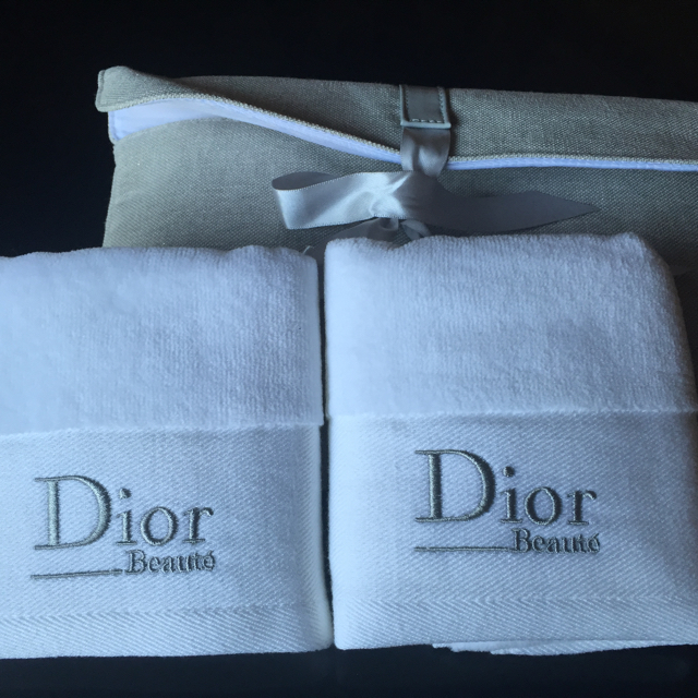 Christian Dior(クリスチャンディオール)のChristianDior タオルセット インテリア/住まい/日用品の日用品/生活雑貨/旅行(タオル/バス用品)の商品写真