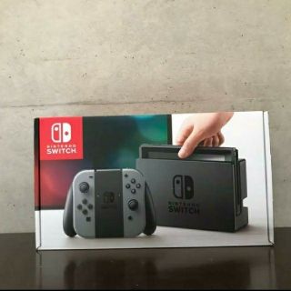 ニンテンドースイッチ(Nintendo Switch)のNintendo Switch JOY-CON グレー 本体  HAC-S-KA(家庭用ゲーム機本体)