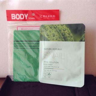 ネイチャーリパブリック(NATURE REPUBLIC)のアカスリ&パックSET(その他)