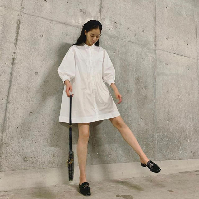 Ameri VINTAGE(アメリヴィンテージ)の(新品未使用)ameri  Medi Box Tunic Shirt レディースのトップス(チュニック)の商品写真