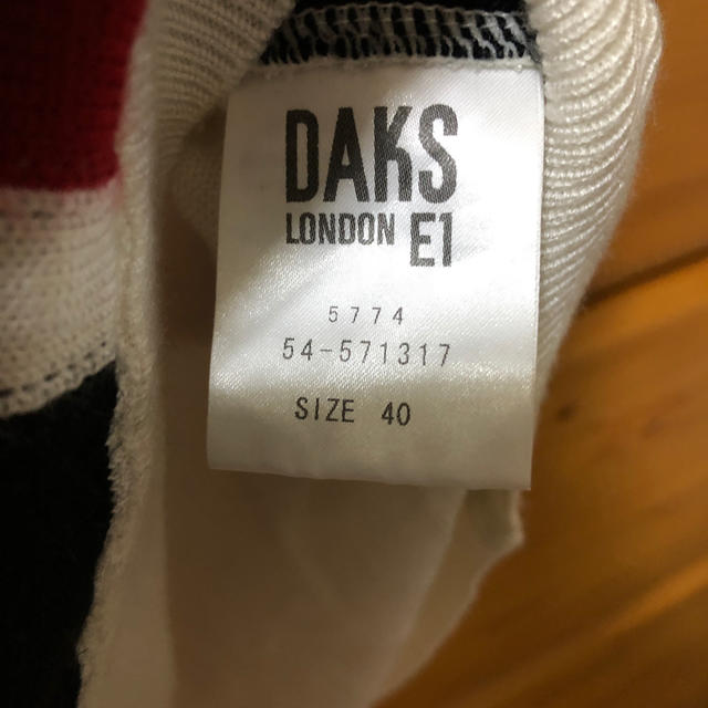 DAKS(ダックス)のDAKS ノースリーブ レディースのトップス(カットソー(半袖/袖なし))の商品写真