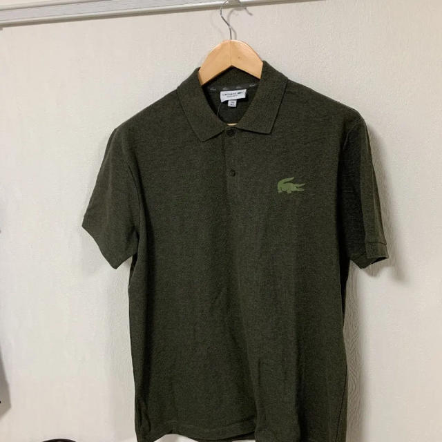 LACOSTE(ラコステ)の【kihachi様専用】新品 未使用 ラコステ ベロアロゴ ポロシャツ メンズのトップス(ポロシャツ)の商品写真