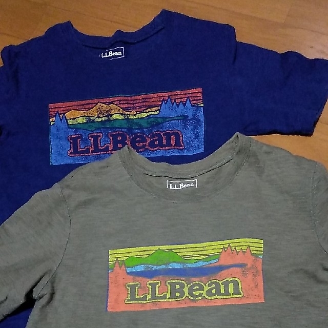 L.L.Bean(エルエルビーン)の4枚セット　エルエルビーン 130 140 M 10-12 キッズ/ベビー/マタニティのキッズ服男の子用(90cm~)(Tシャツ/カットソー)の商品写真