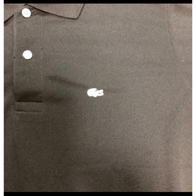 LACOSTE(ラコステ)のラコステ　ポロシャツ  黒 メンズのトップス(ポロシャツ)の商品写真