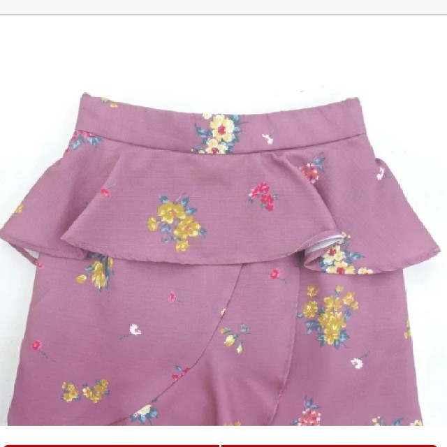 MIIA(ミーア)のミーア 花柄フリルスカート♡ レディースのスカート(ひざ丈スカート)の商品写真