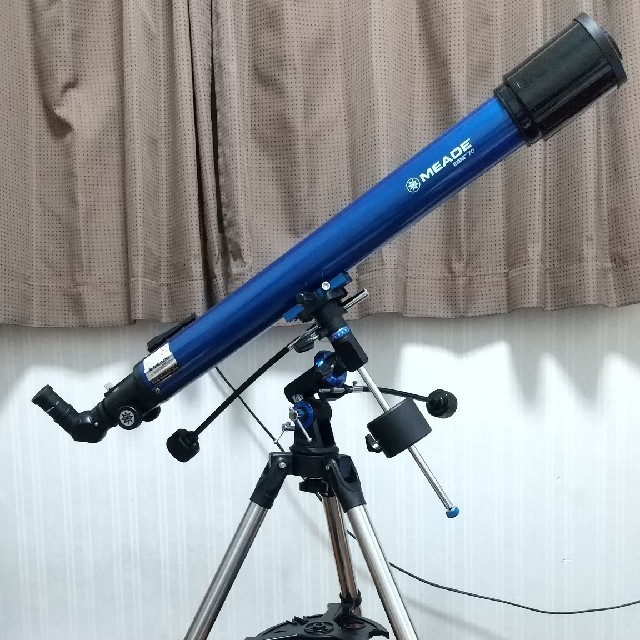 天体望遠鏡 MEADE EQM70 中古 送料込みの通販 by シバちゃん's shop