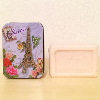 コスメキッチン(Cosme Kitchen)の【新品】Le Blanc ルブラン ゲストソープ タワーエッフェル ローズの香り(ボディソープ/石鹸)