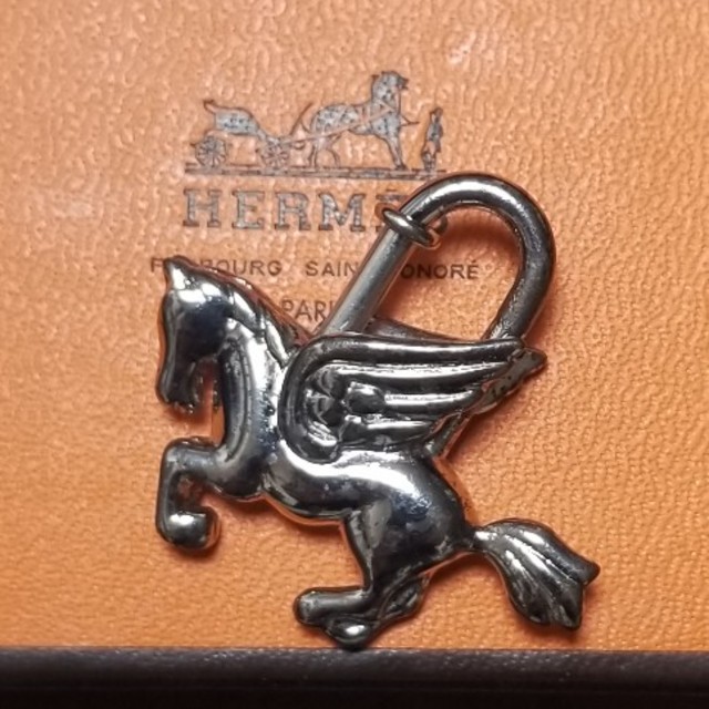 正規品良品　エルメス HERMES カデナ！大人気！ペガサス！お箱