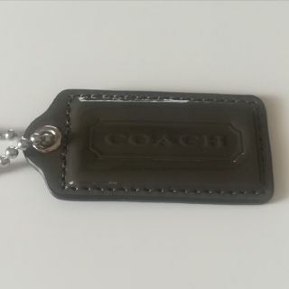 コーチ(COACH)のCOACH／コーチ　チャーム　キーホルダー　グレー　未使用(その他)