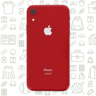 アイフォーン(iPhone)の【C】iPhoneXR/64/SIMフリー(スマートフォン本体)