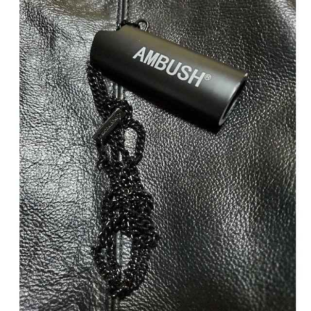 AMBUSH ライターネックレス BLACK