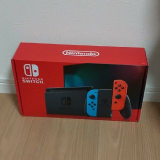 ニンテンドースイッチ(Nintendo Switch)のスイッチ ネオンブルー ネオンレッド(家庭用ゲーム機本体)