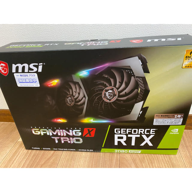 MSI GeForce RTX 2080 SUPER GAMING X TRIOPCパーツ