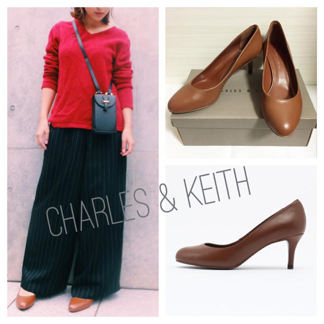 Charles and Keith(チャールズアンドキース)の新品未使用＊チャールズ&キース パンプス レディースの靴/シューズ(ハイヒール/パンプス)の商品写真